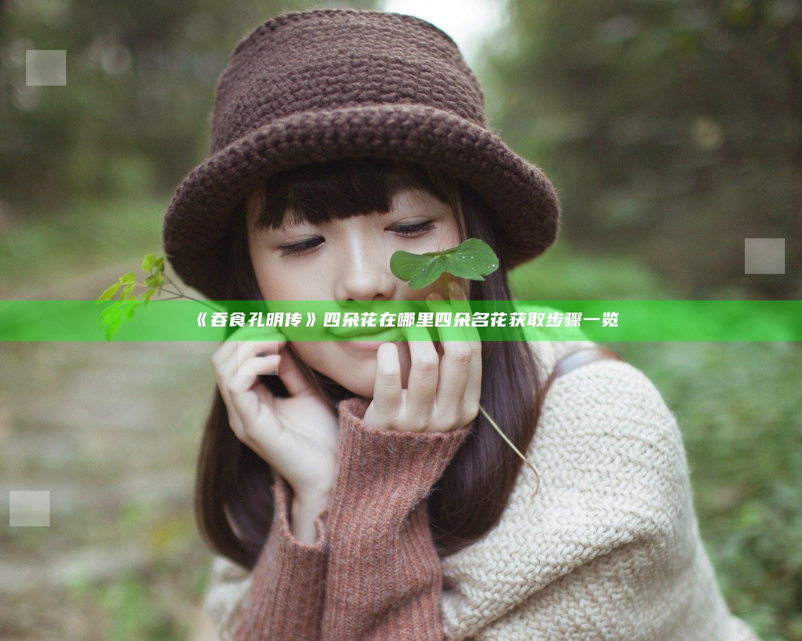 《吞食孔明传》四朵花在哪里 四朵名花获取步骤一览